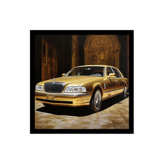 تابلو نوری بکلیت طرح ماشین لینکلن مدل B-MID-15695