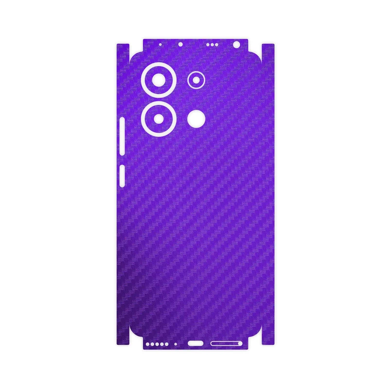 برچسب پوششی ماهوت مدل Purple-Fiber-FullSkin مناسب برای گوشی موبایل شیائومی Redmi Note 13 4G