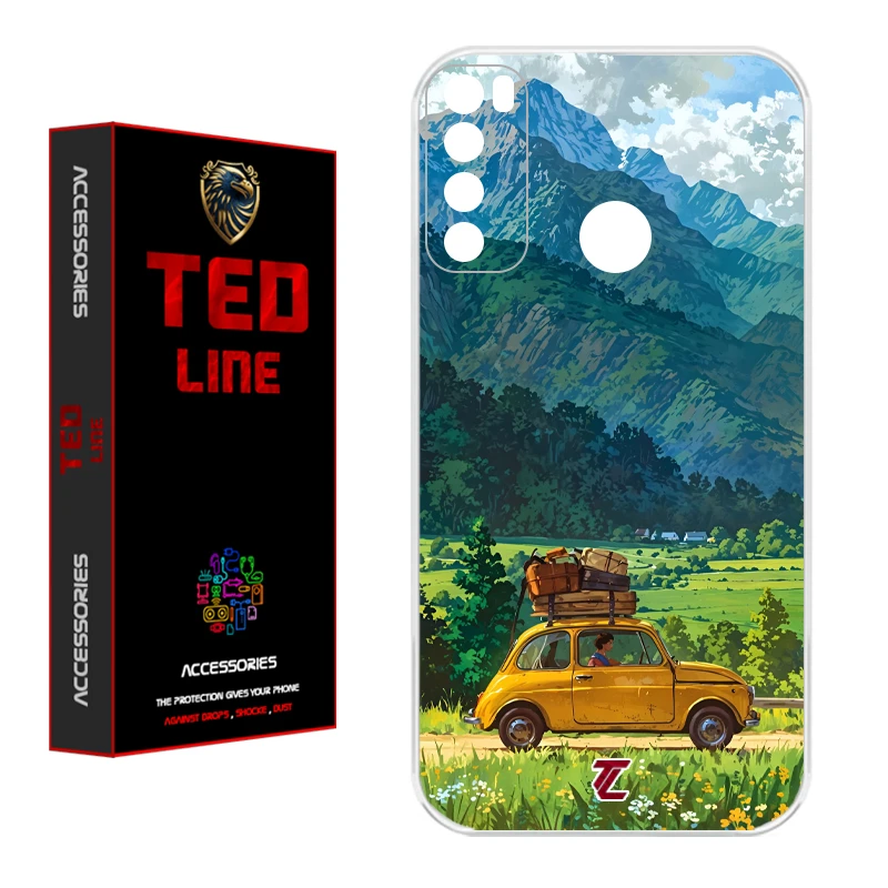 کاور تدلاین طرح سفر کد 1165 مناسب برای گوشی موبایل شیائومی Redmi Note 8