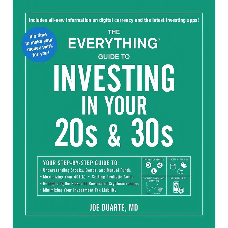 کتاب The Everything Guide to Investing in Your 20s & 30s اثر Joe Duarte انتشارات Everything