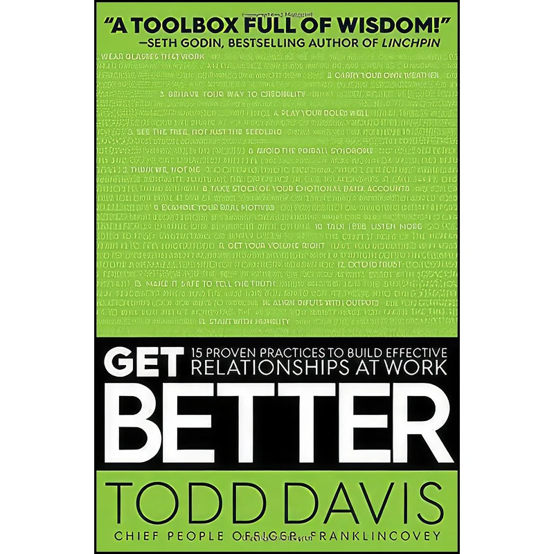کتاب Get Better اثر Todd Davis انتشارات Simon & Schuster