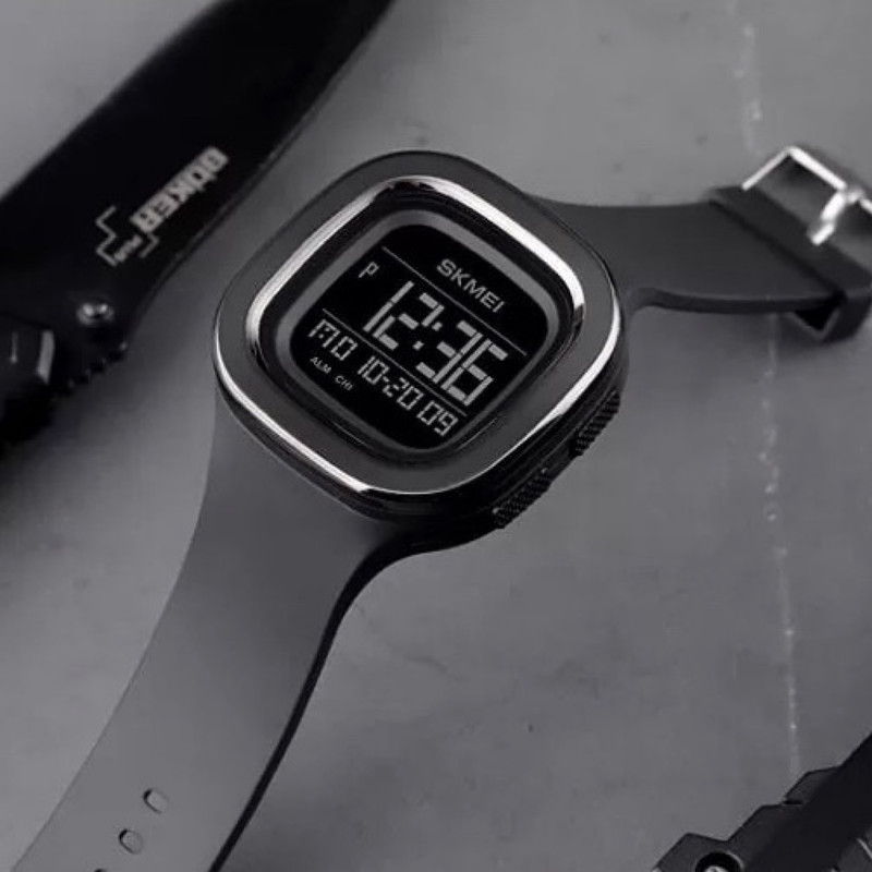 ساعت مچی دیجیتال اسکمی مدل 1580BKWT