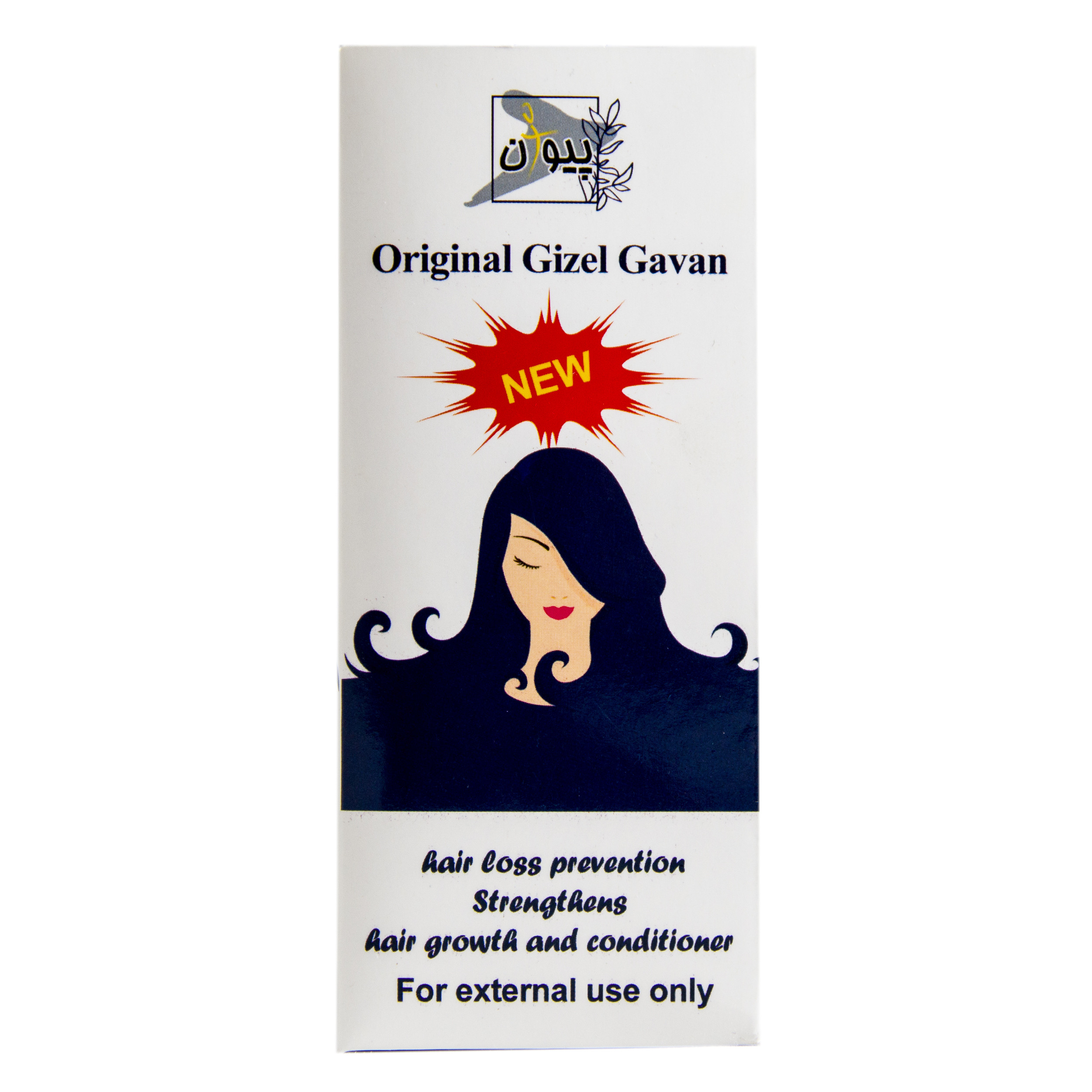 محلول تقویت کننده مو و ابرو پیوژن مدل قزل گون حجم 120 گرم