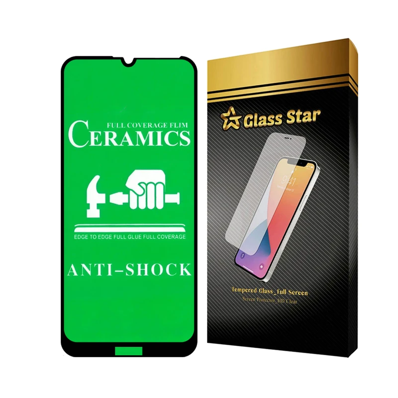 محافظ صفحه نمایش گلس استار مدل CERCLRS مناسب برای گوشی موبایل هوآوی Y6 2019 / Y6 Pro 2019 / Y6s 2019 