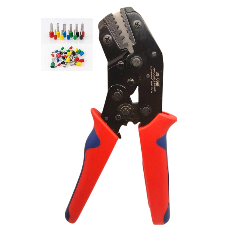 انبر پرس سر سیم مدل اس ان  سایز 0.25 / 6.0