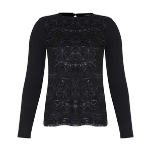 بلوز زنانه ال سی وایکیکی مدل 8S2766Z8-CVL-NEWBLACK