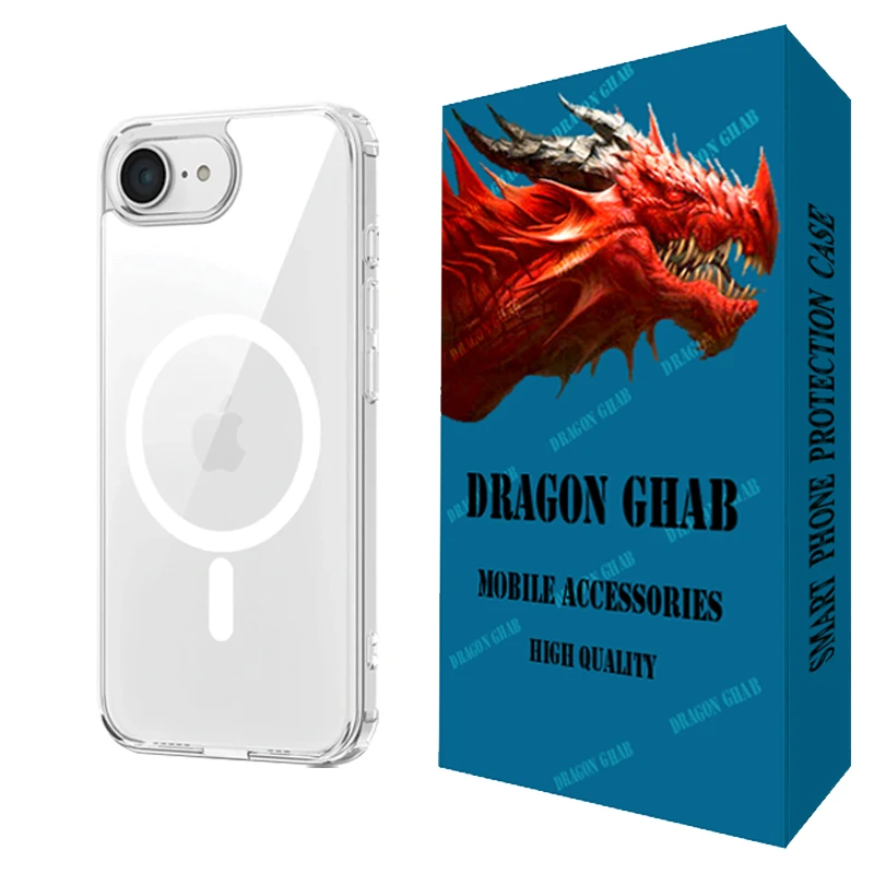 کاور دراگون قاب مدل مگ سیف مناسب برای گوشی موبایل اپل iPhone 16e