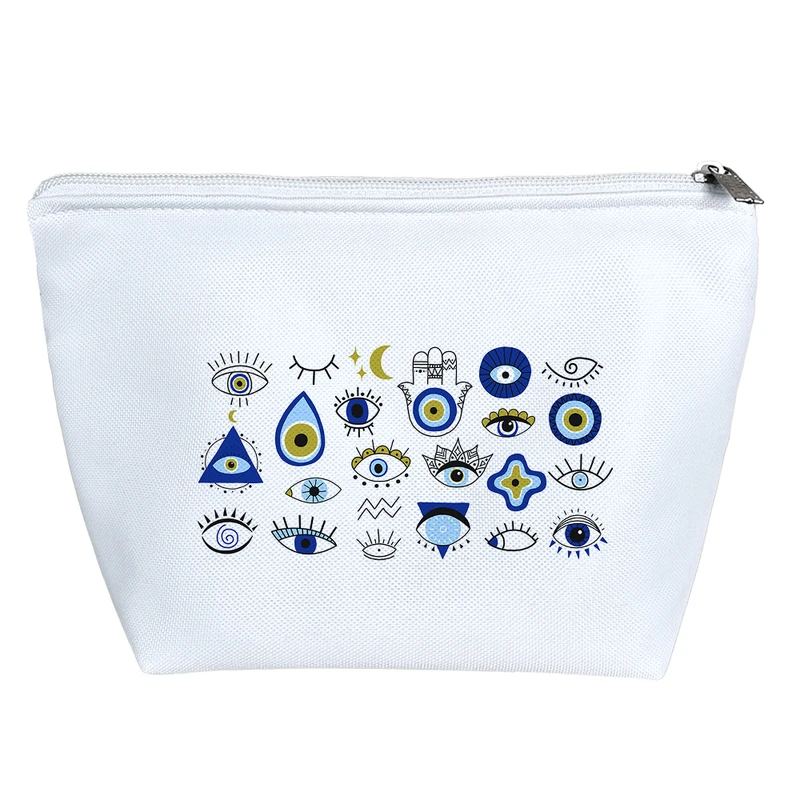 کیف لوازم آرایش دخترانه خندالو مدل چشم نظر کد H1542