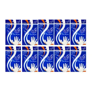 دستکش یکبار مصرف مدل نگین کد N10 ده بسته 100 عددی