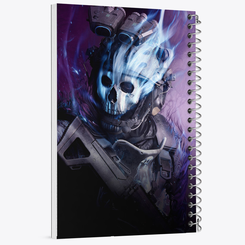 دفتر نقاشی 50 برگ خندالو طرح کال آف دیوتی (Call Of Duty) کد N3898