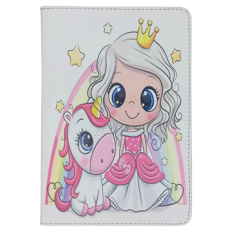 کیف کلاسوری مدل دختر و یونی کورن مناسب برای تبلت سامسونگ Galaxy Tab A 10.1 2019 T510 / T515