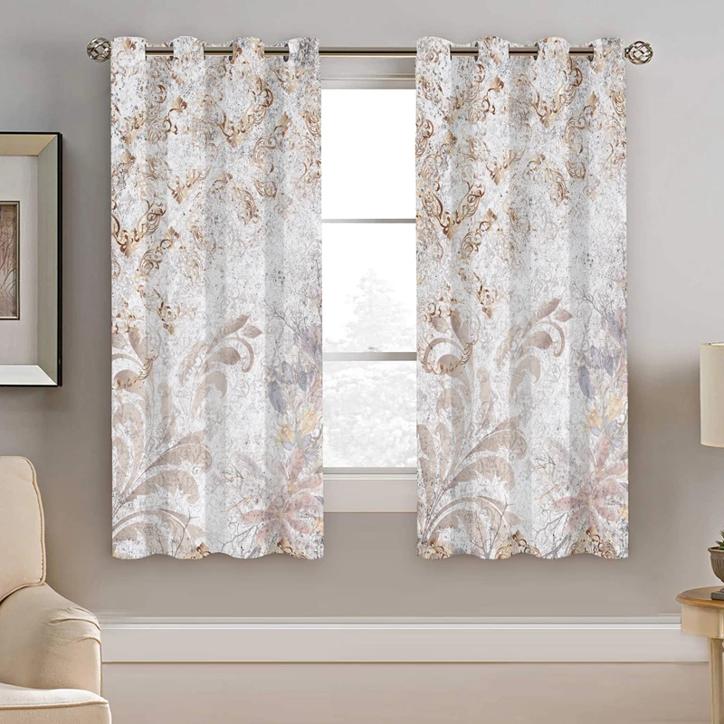 پرده نیروانا طرح سنتی مدل هازان کد 9075 سایز 140×200 سانتی متر