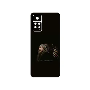 MAHOOT Portrait of an Indian Man Cover Sticker for Xiaomi Redmi Note 11 Pro Plus 5G  India