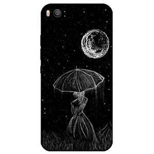 Megafone Girl and Moon 1369 Cover For Xiaomi Mi 5S