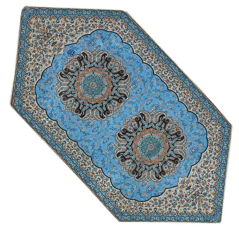 رومیزی ترمه مدل ترنج کد 2278