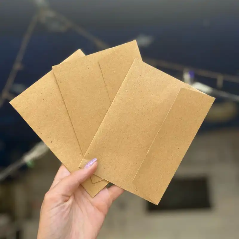 پاکت نامه مدل a6 طرح کرافت بسته 50 عددی