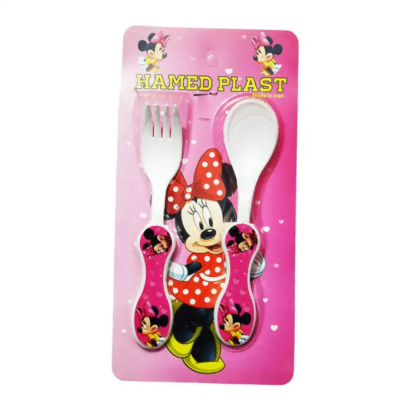 ست 3 تکه ظرف غذای کودک مدل میکی موس کد Rbay22