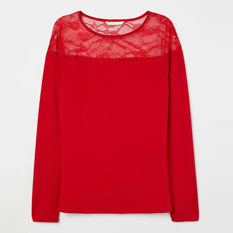 بلوز آستین بلند زنانه اچ اند ام مدل 0716099002