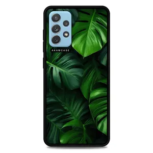 AKAM AMC-WSGA72-LEAVES-33  Cover For Samsung Galaxy A72