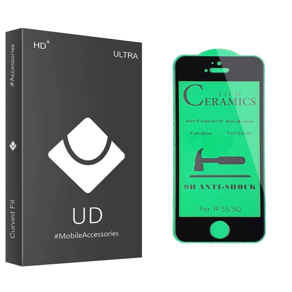 محافظ صفحه نمایش سرامیکی یو دی مدل ULTRA مناسب برای گوشی موبایل اپل iPhone 5s