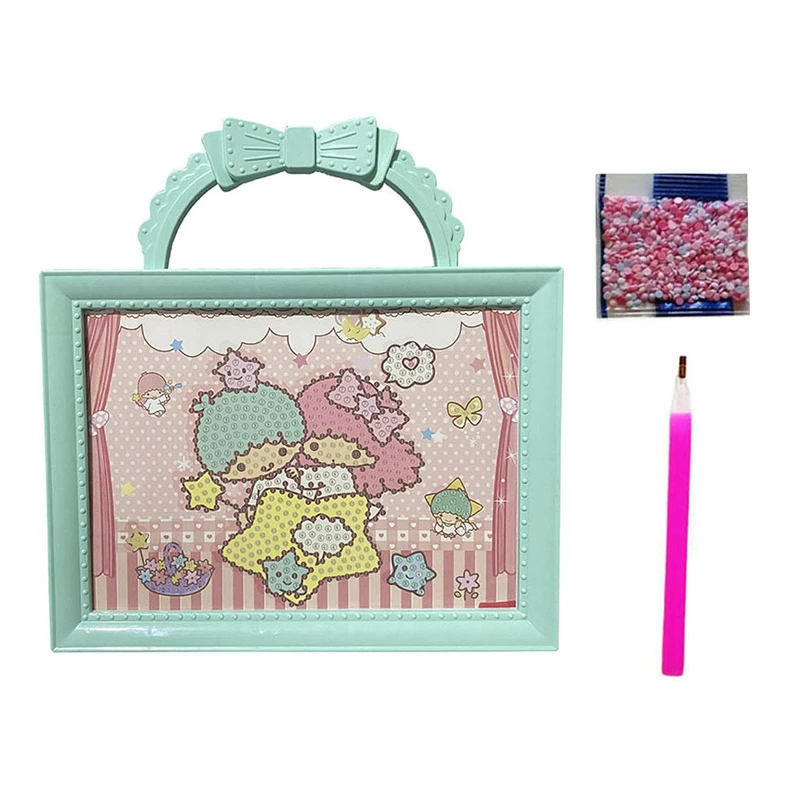 بازی آموزشی مدل ساخت تابلو الماسی طرح دختر و پسر عاشق کد XS011