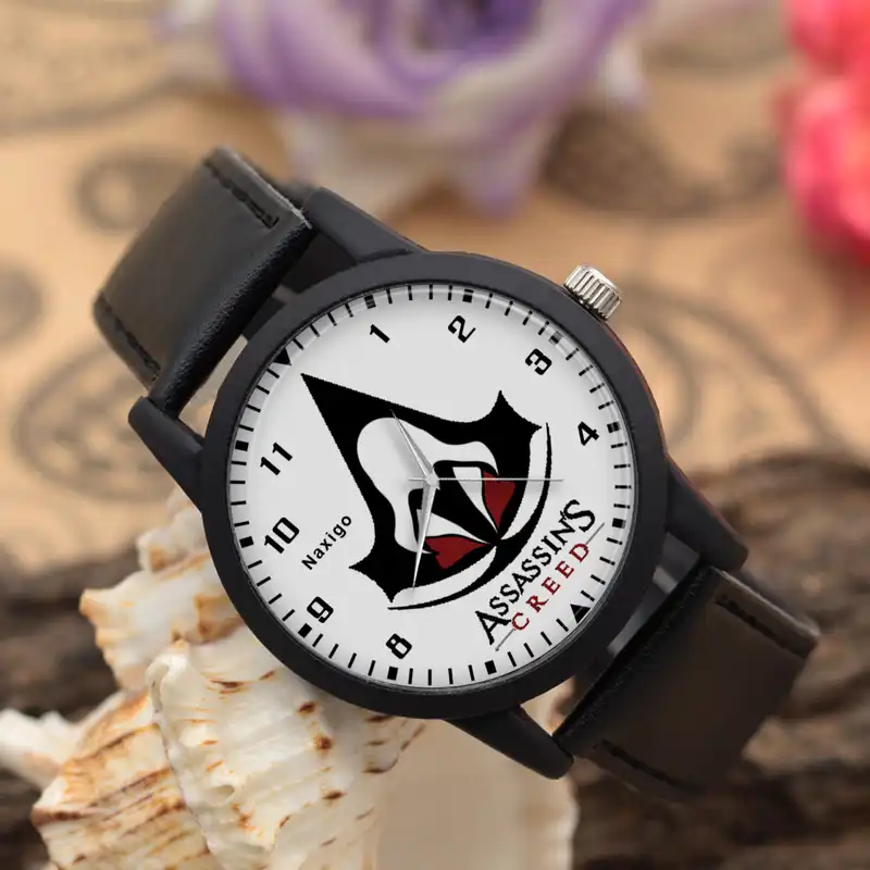 ساعت مچی عقربه ای ناکسیگو مدل بازی Assassin Creed کد LF6750