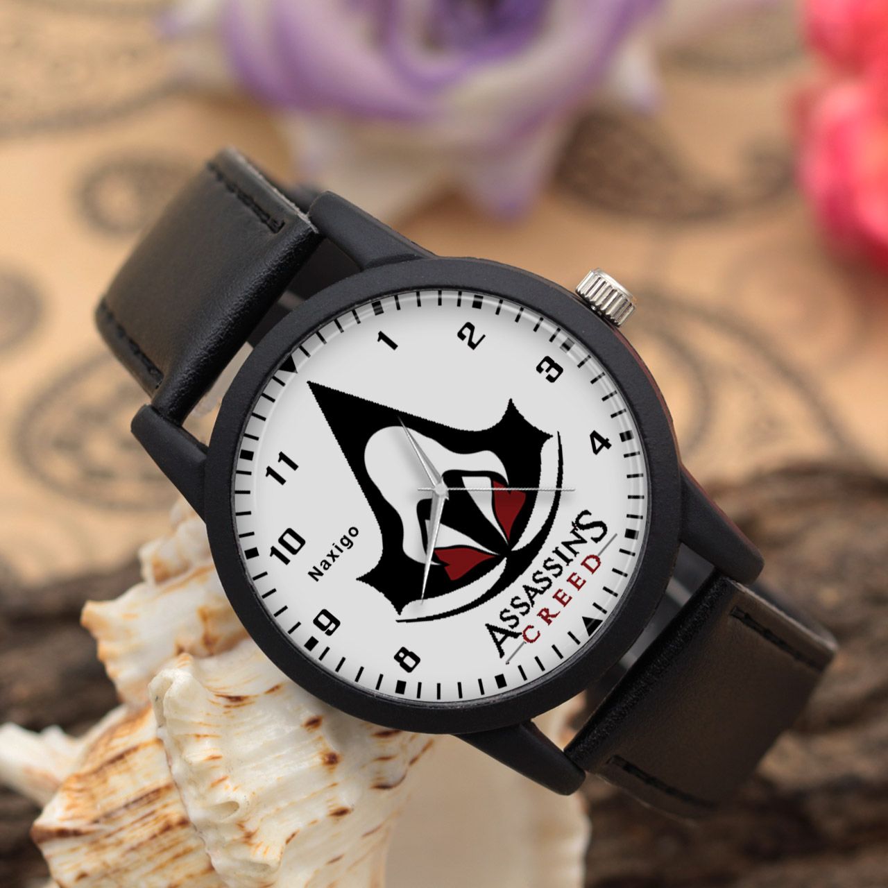 ساعت مچی عقربه ای ناکسیگو مدل بازی Assassin Creed کد LF6750 -  - 2