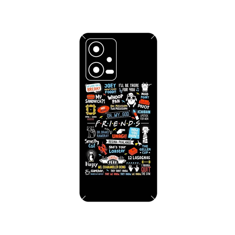 برچسب پوششی ماهوت مدل Friends 2 مناسب برای گوشی موبایل شیائومی Poco X5