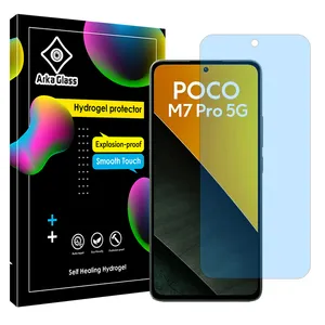 Arca Glass Tough model Matte anti-blue screen protector suitable for Xiaomi Poco M7 Pro 5G mobile phone