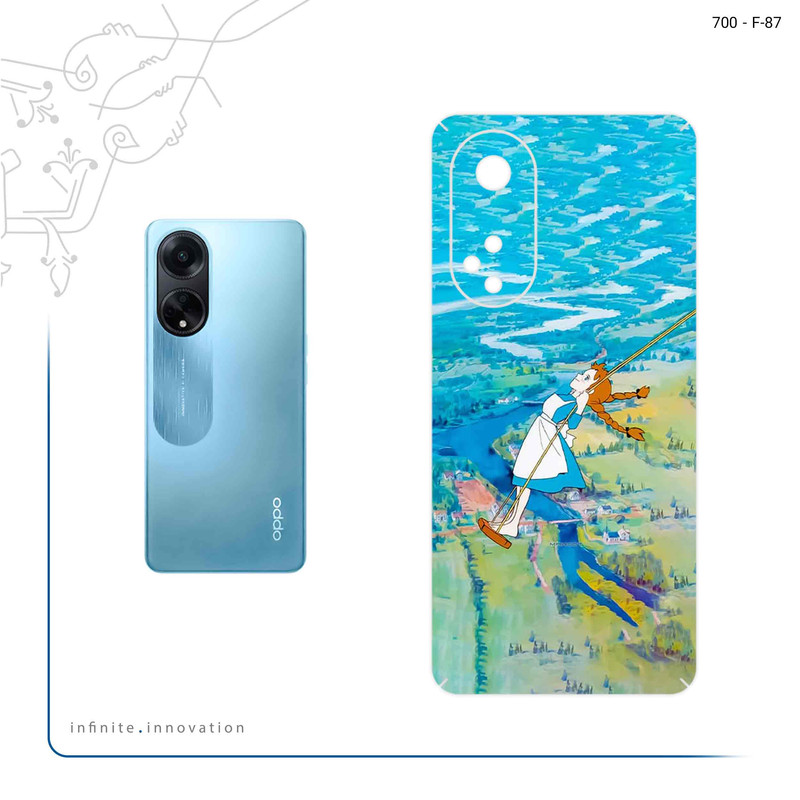 برچسب پوششی ماهوت مدل Anne Of Green Gables مناسب برای گوشی موبایل اپو A98