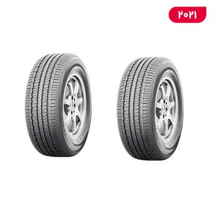 لاستیک خودرو تراینگل تایر مدل TR257 با کاربری شاسی‌بلند و سایز رینگ 17 اینچ، فاق 65 درصد پهنا و پهنای 225 میلی‌متر، ساخت چین، دارای تایر تیوبلس و تکنولوژی رادیال، 2 حلقه