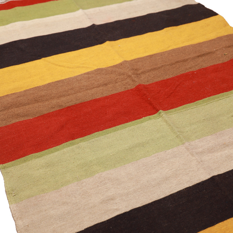 گلیم دستبافت مدل دکوراتیو کد 410644