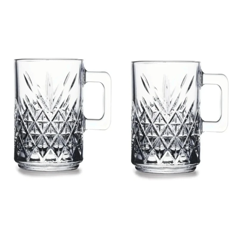 لیوان پاشا باغچه مدل تایملس کد 55472 مجموعه 2 عددی