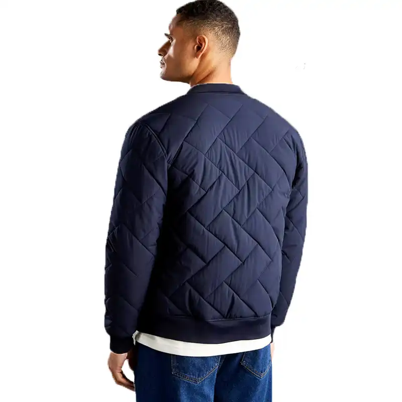 کاپشن مردانه مکس مدل Quilted Zip Through Bomber