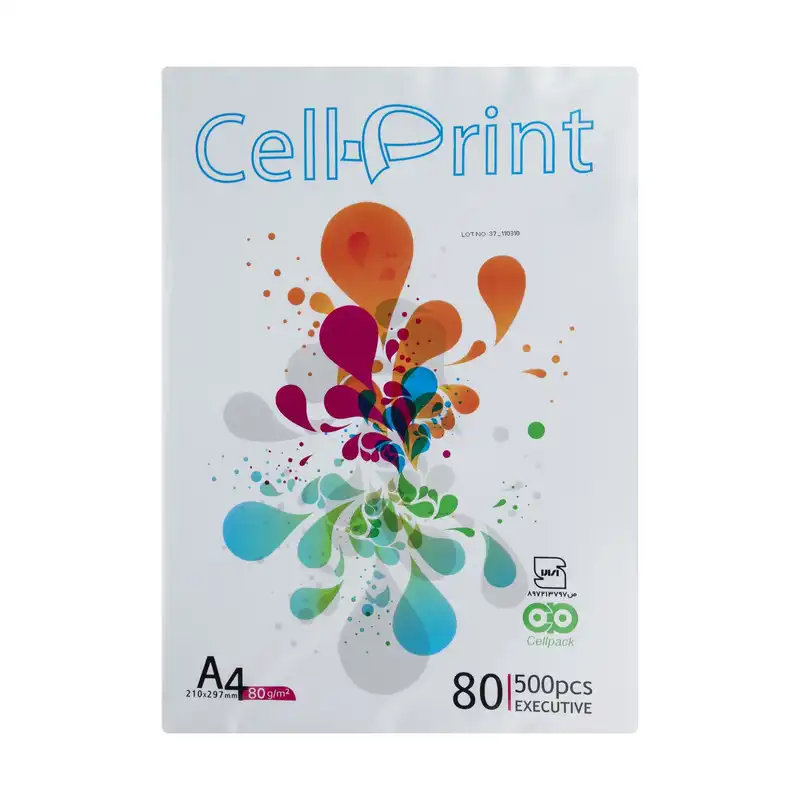 کاغذ A4 سل پرینت کد 074 بسته 70 عددی