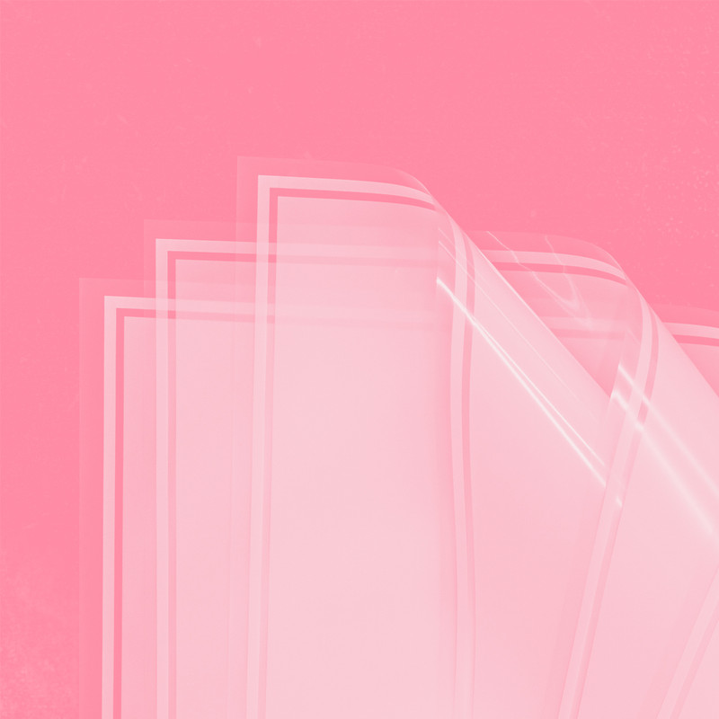 کاغذ کادو مدل 3003 طرح شفاف بسته 20 عددی سایز 50*70 سانتی متر