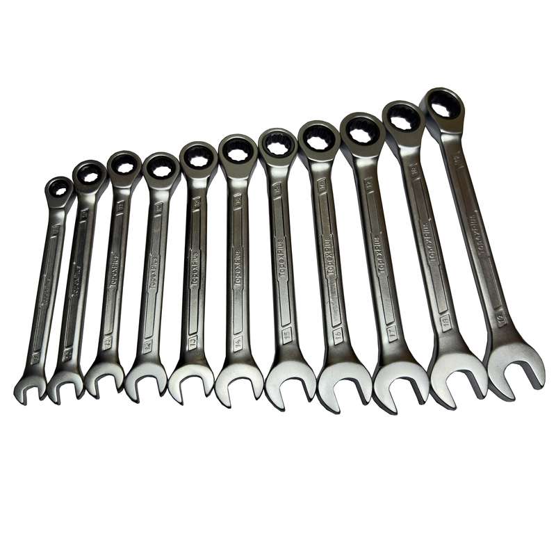 آچار یکسر تخت یکسر جغجغه ای تاپکس مدل SMT-8-19MM-CHROM VANADIOM مجموعه 11 عددی آچار یکسر تخت یکسر جغجغه ای تاپکس مدل SMT-8-19MM-CHROM VANADIOM مجموعه 11 عددی