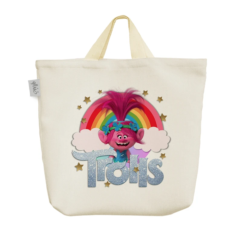 ساک خرید خندالو مدل انیمیشن ترول ها کد 764