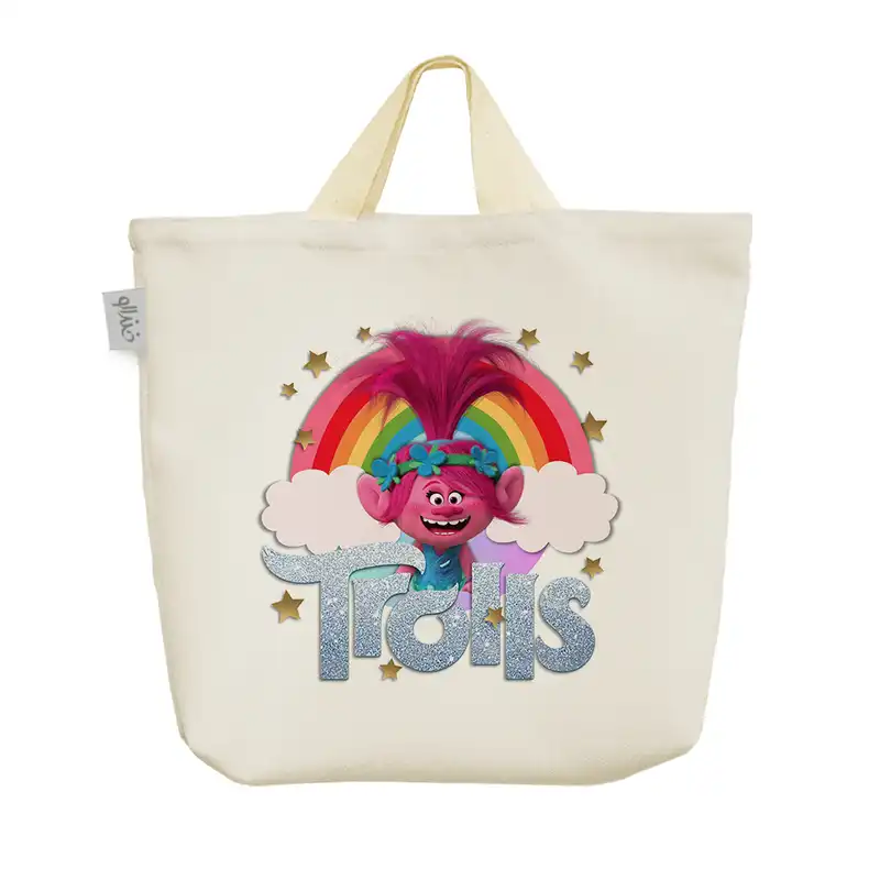 ساک خرید خندالو مدل انیمیشن ترول ها کد 764