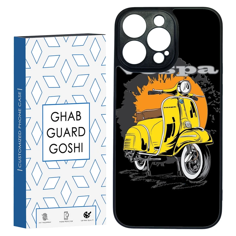 کاور قاب گارد گوشی طرح موتور وسپا کد TPU-161 مناسب برای گوشی موبایل اپل Iphone 14 PRO MAX