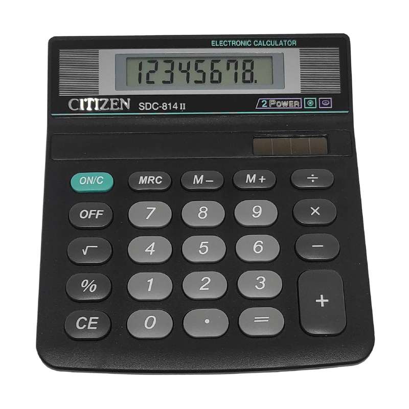 ماشین حساب سیتی زن مدل sdc-814 2
