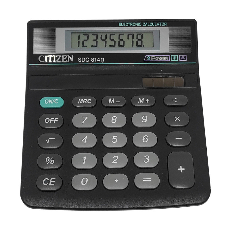 ماشین حساب سیتی زن مدل sdc-814 2