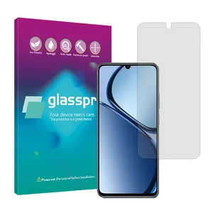 Glass Pro Resistant model transparent Screen protector suitable for Realme C63 mobile phone