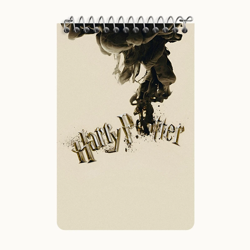 دفتر یادداشت 50 برگ خندالو طرح هری پاتر (Harry Potter) کد F8638