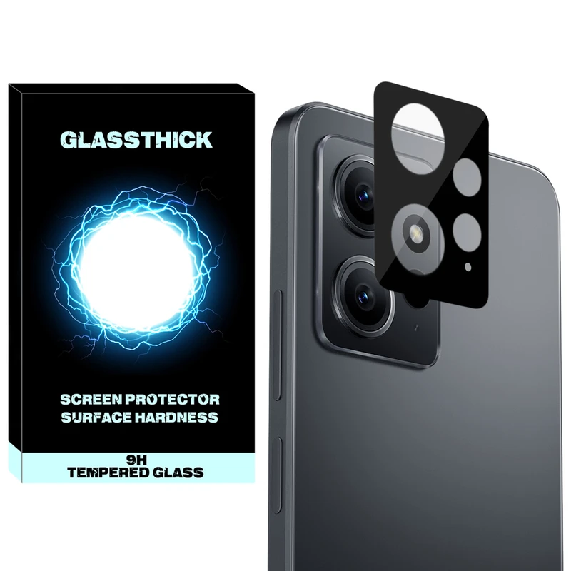 محافظ لنز دوربین گلستیک مدل 3D-GL مناسب برای گوشی موبایل شیائومی Redmi Note 12 4G