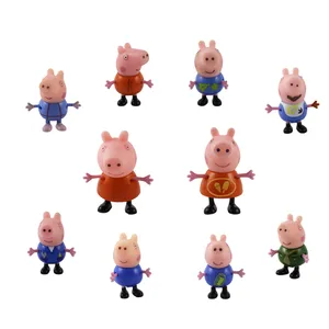 اکشن فیگور مدل پاپا پیگ بسته 10 عددی