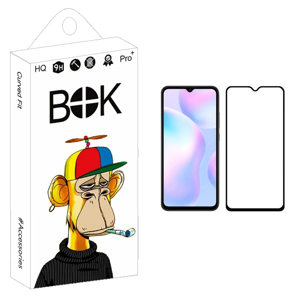 محافظ صفحه نمایش بوک مدل +HD مناسب برای گوشی موبایل شیائومی Redmi 9A