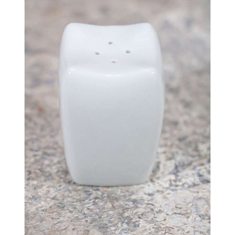 نمک پاش چینی مدل سفید بسته 6 عددی