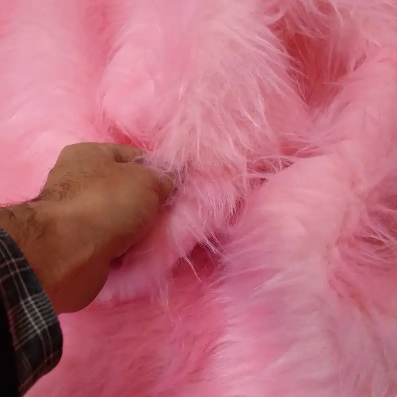 پارچه لباس مدل خز گلوریا کد  4