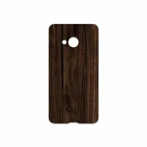 MAHOOT Dark Walnut Wood Cover Sticker for HTC U Play